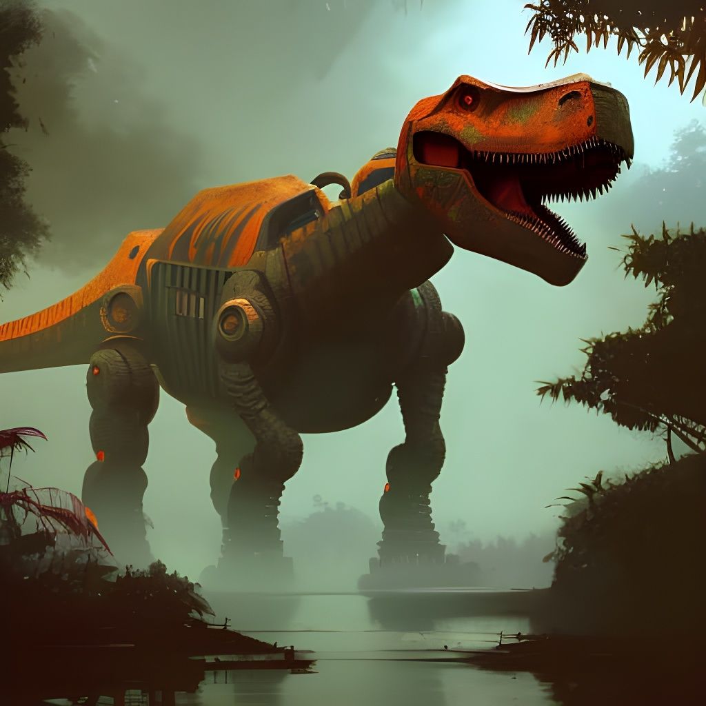Robotic dino