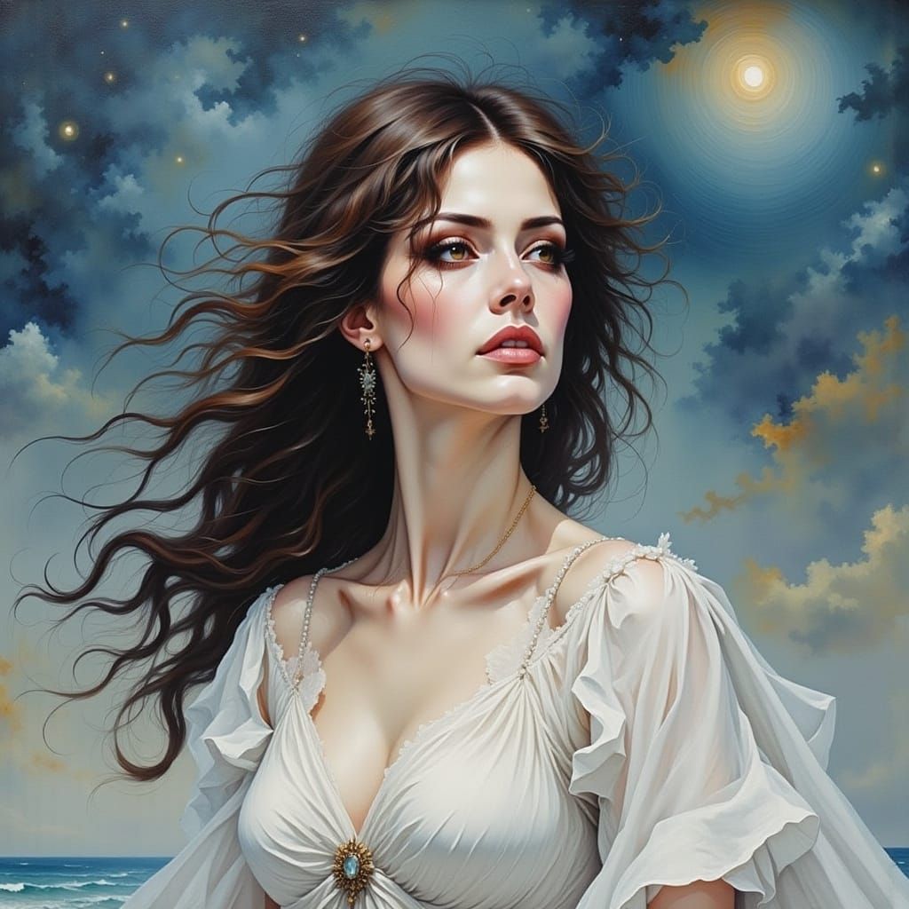 AI Art Experiment Calor Blanco Flux