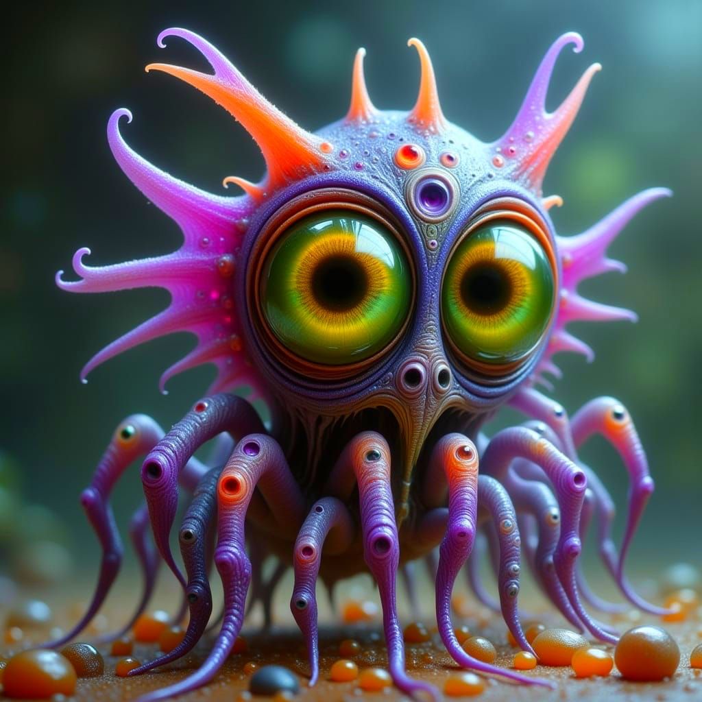 Surreal Creature of Distorted Whimsy