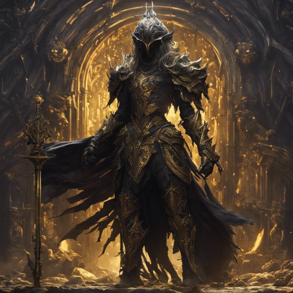 Dark Crystal Knight Concept Art in 8K