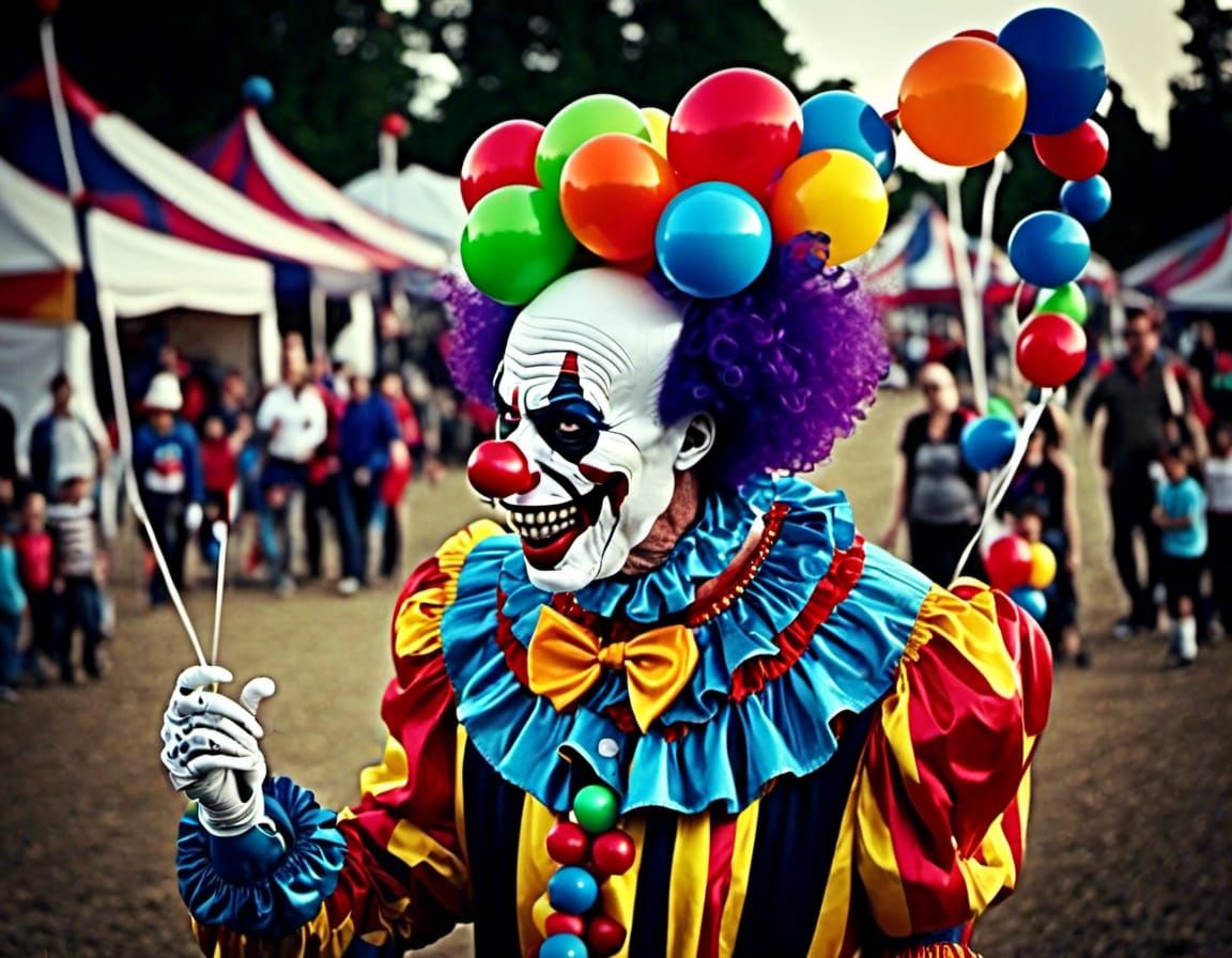balloony scary clown