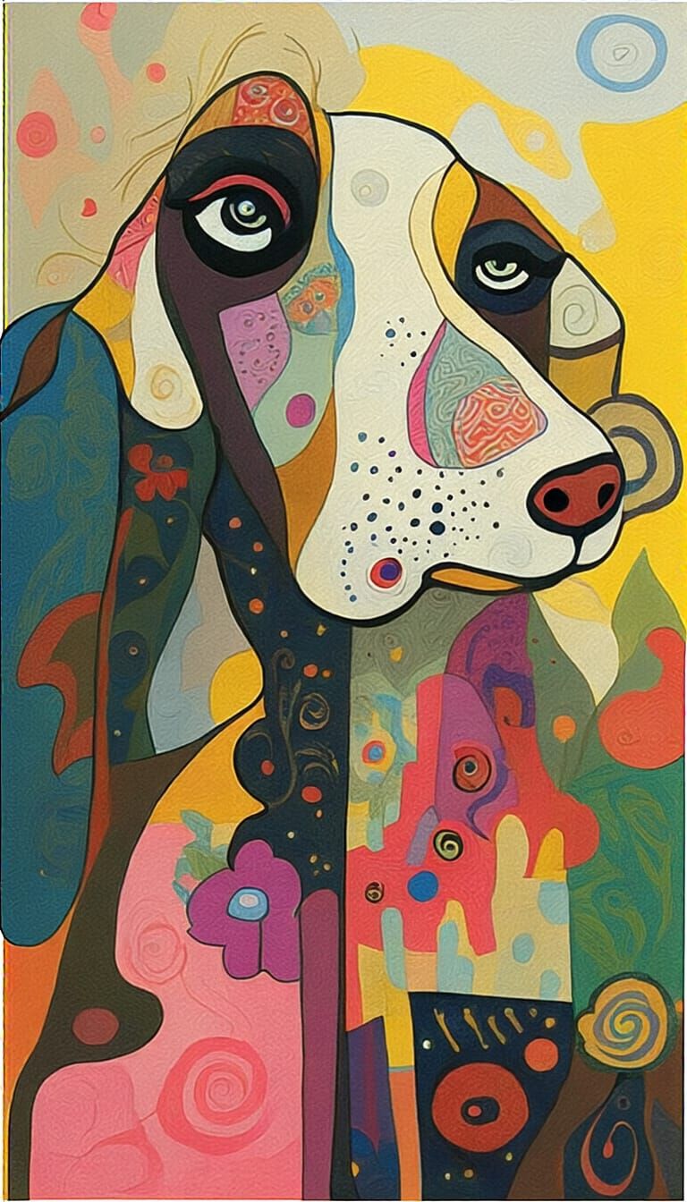 Surreal Beast in Vibrant Style