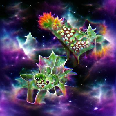 Kaleidoscopic Nebula of Plants and Animals