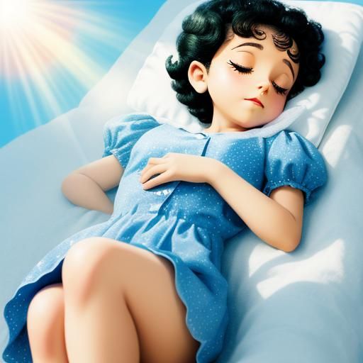 Betty Boop in Dreamy, Divine Sunshine