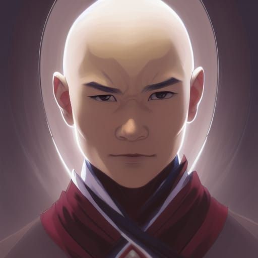 Ty Lee Portrait in Art Nouveau Style