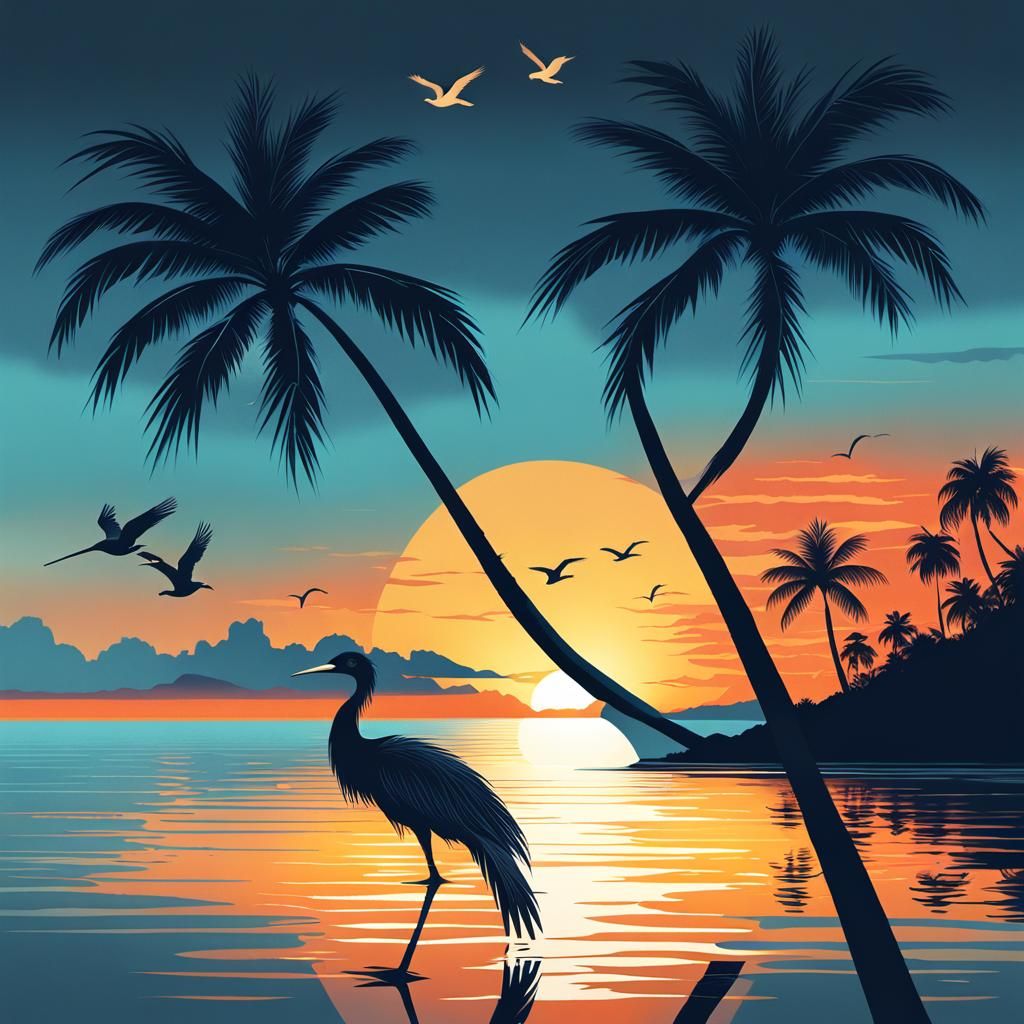 Exotic birds