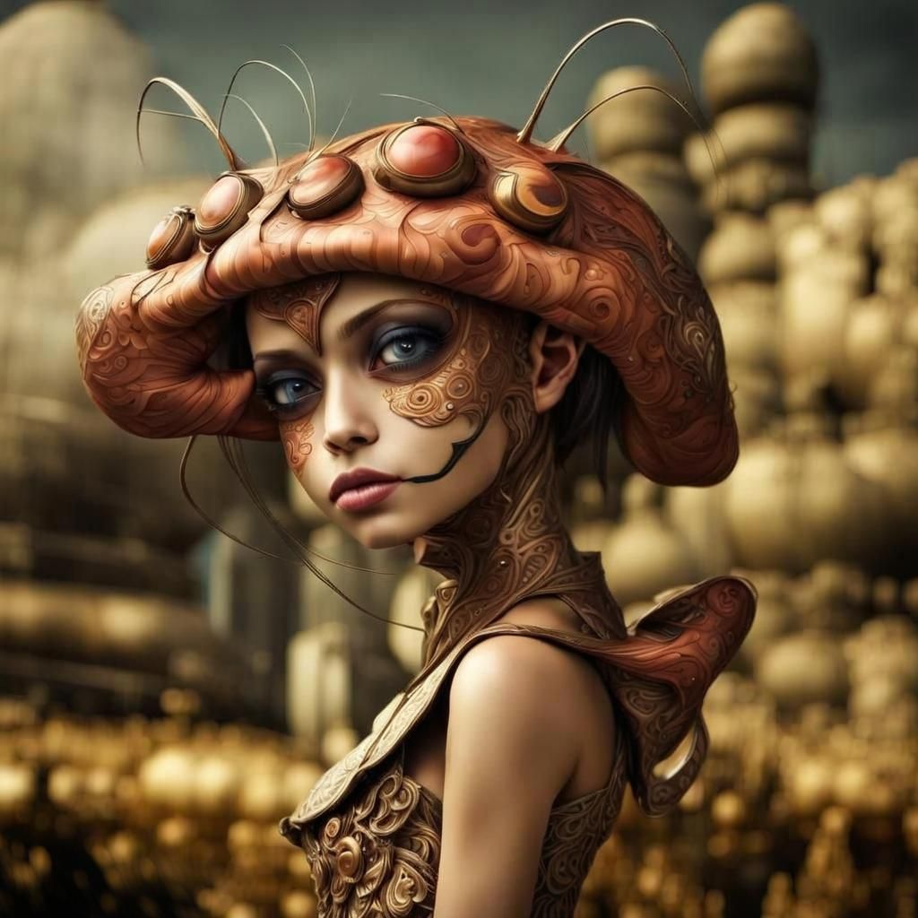 Photorealistic Aliens in Fashionable Attire