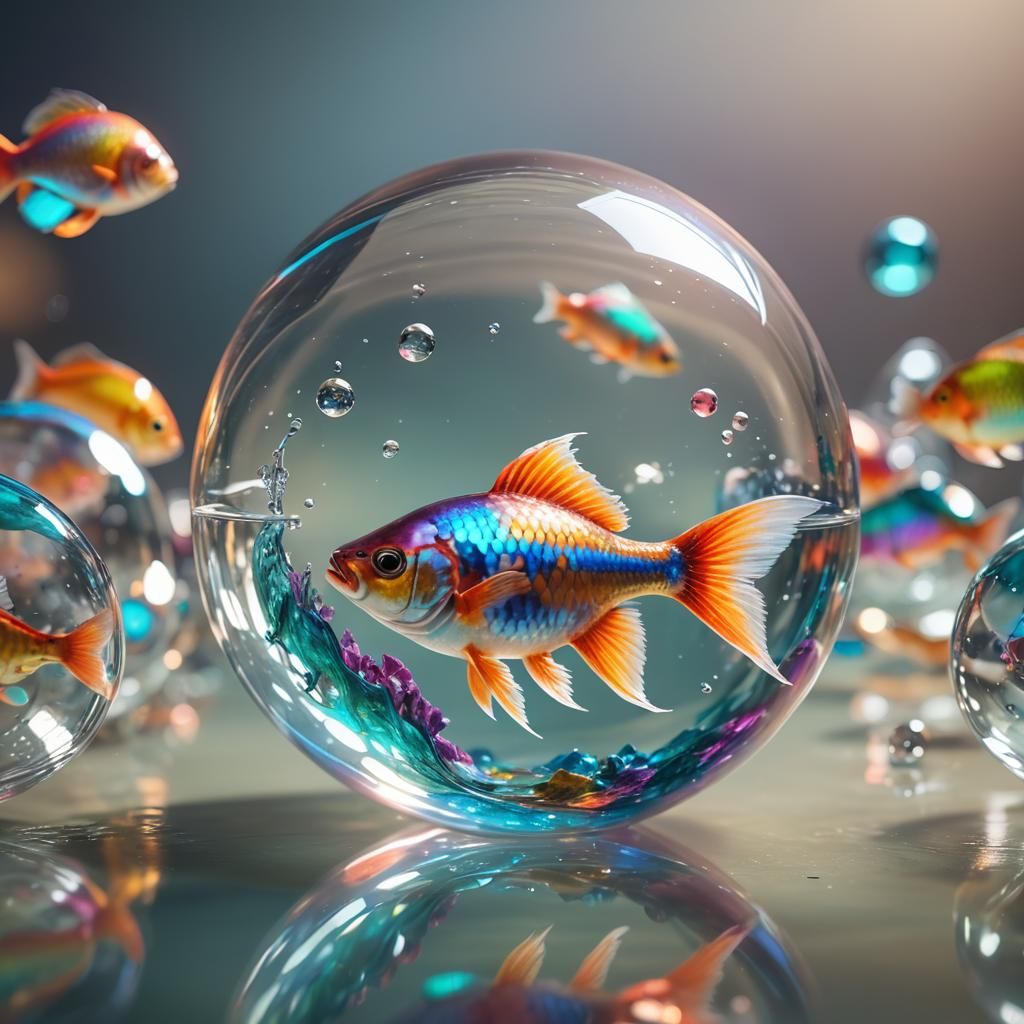 Fish in Orb Concept Art