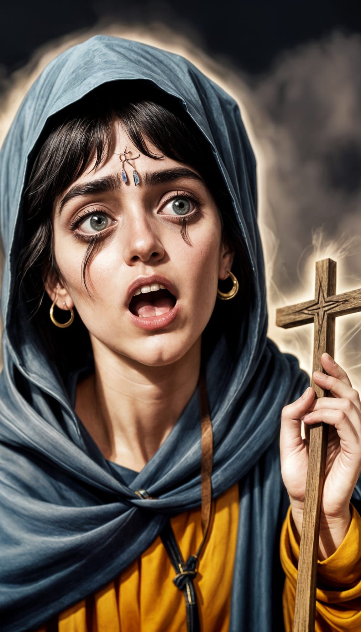 Mage in Shadow World with Broken Wand