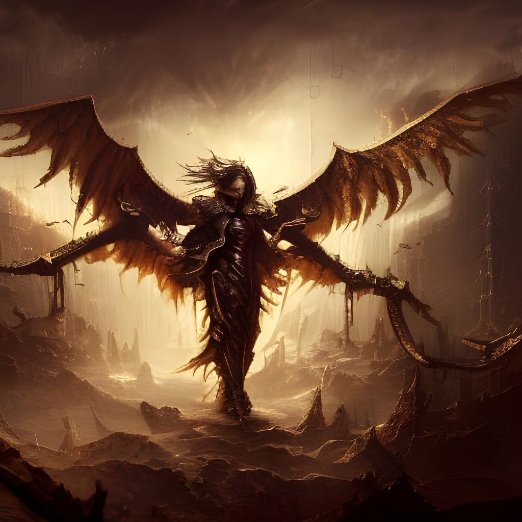 Angel in death