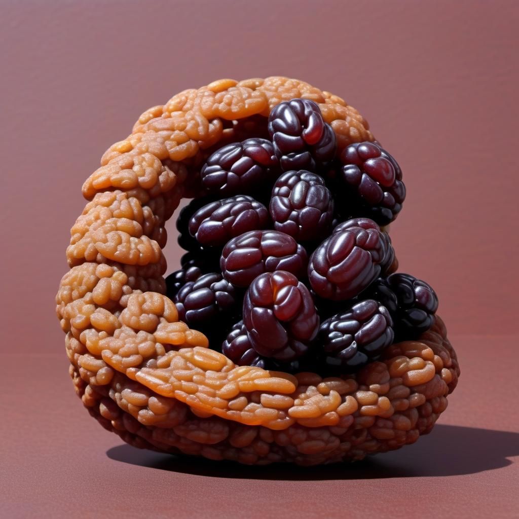 Abstract Raisin Moebius Strip