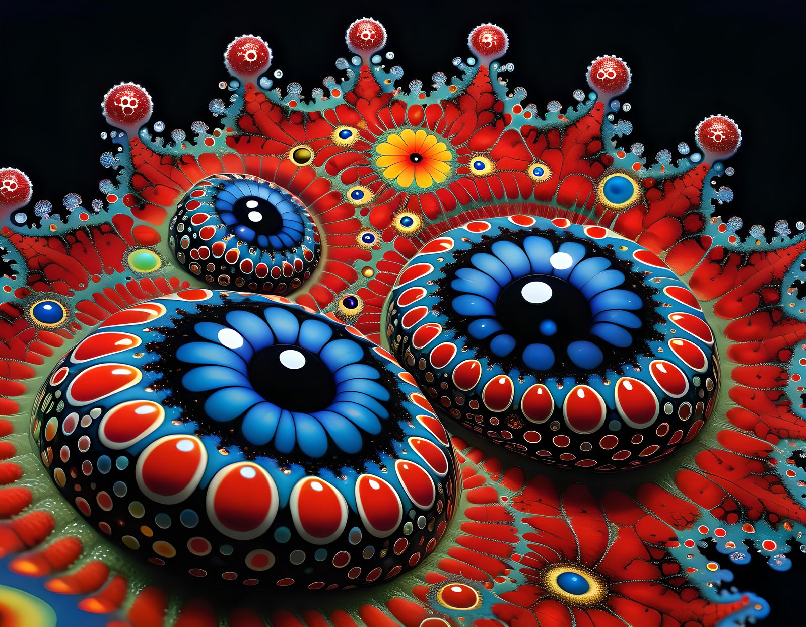 Fractal Faces in Hyperrealistic Style