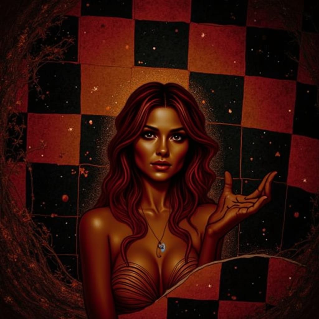 Wretched Man Pursues Witch in Ditch Watching a Match