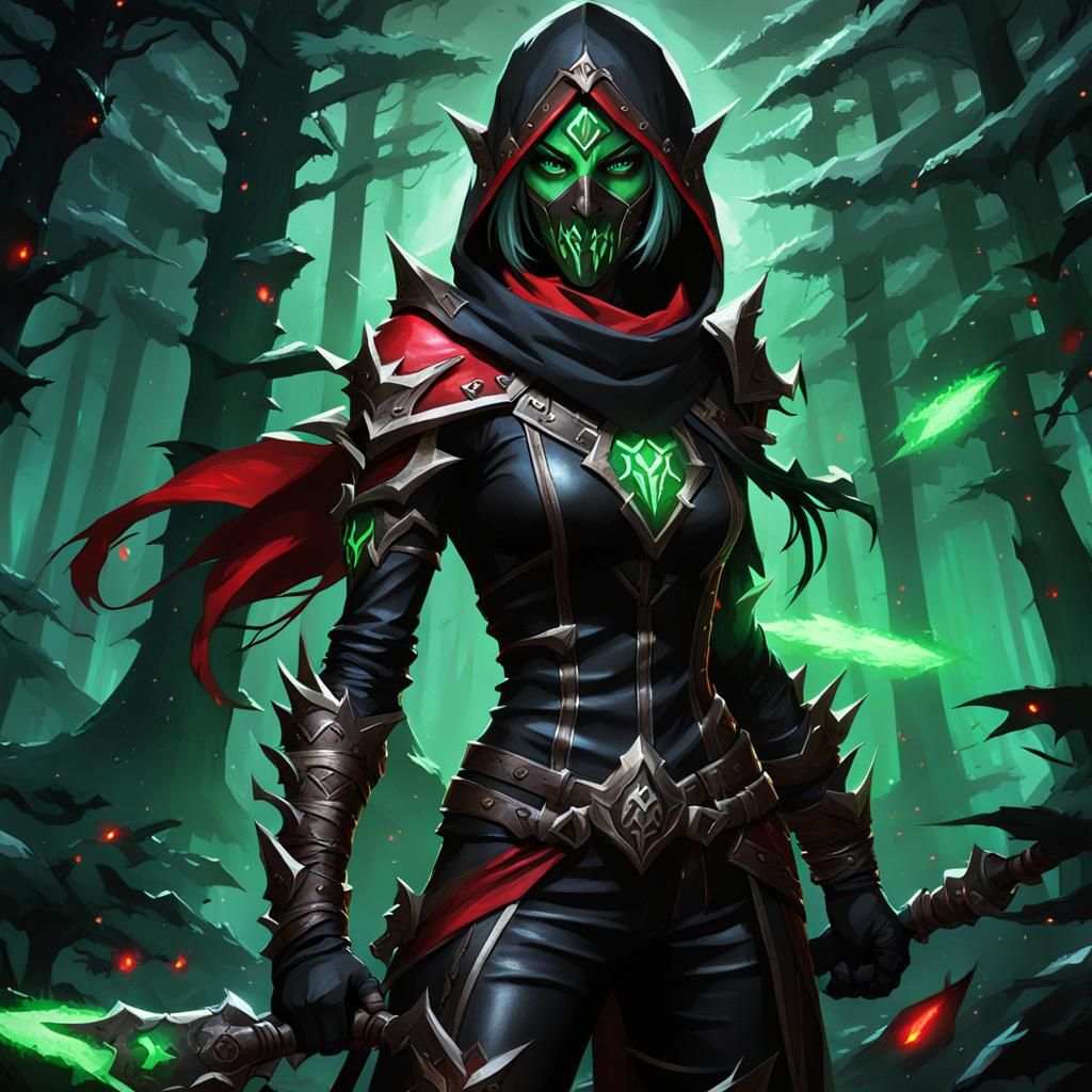 WoW inspired assassin