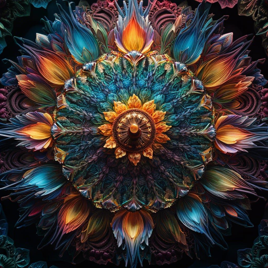 A Mandala. 2