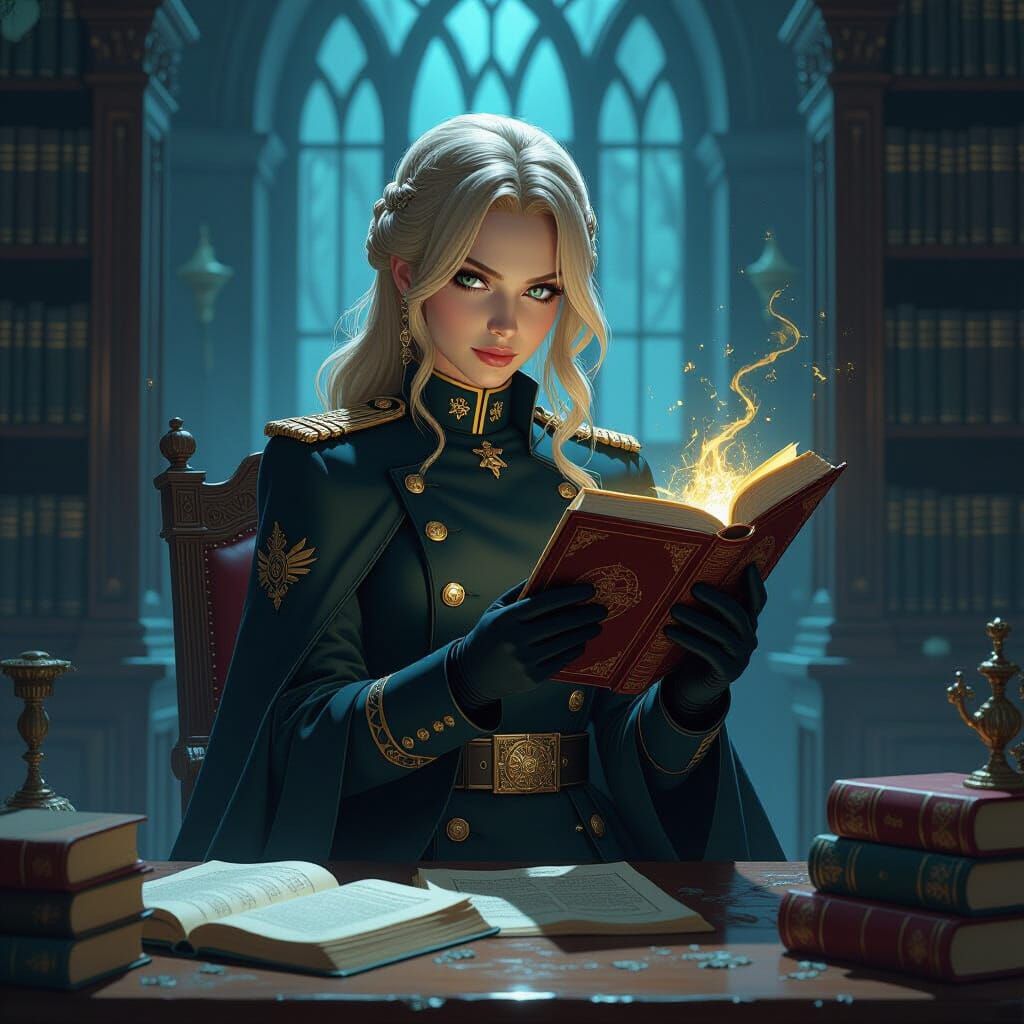 Tanya von Degurechaff, Head of Division Y ("A Young Girl's W...