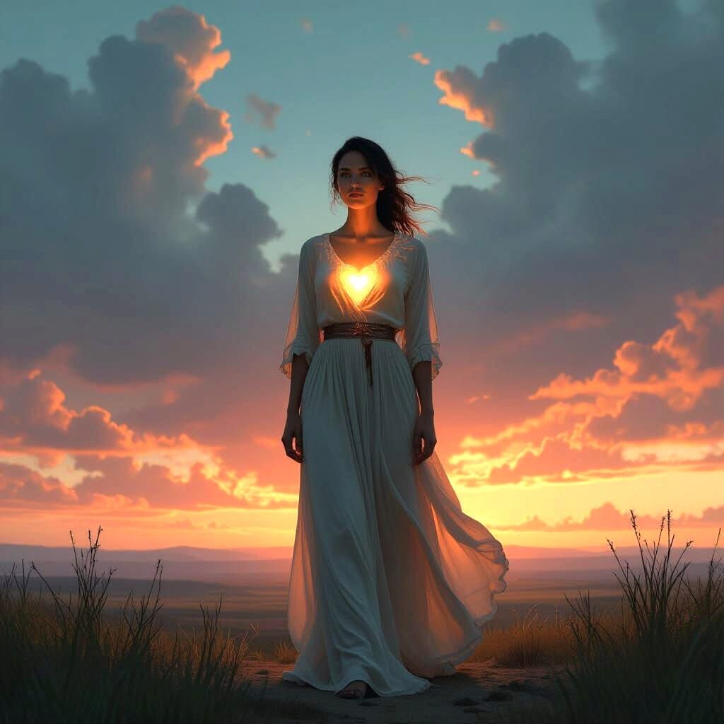 Epic Cinematic Heart: A Digital Matte Painting