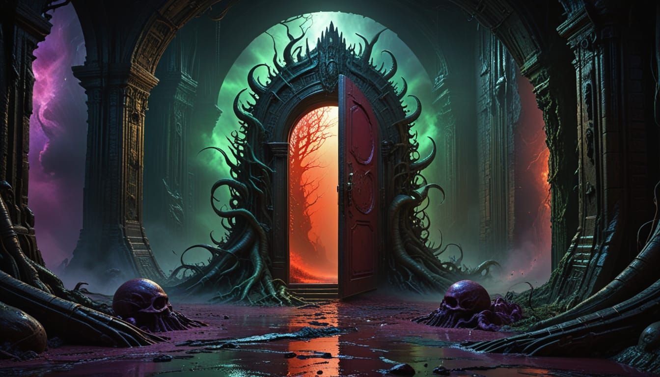 Ethereal Doorway to Cosmic Horror