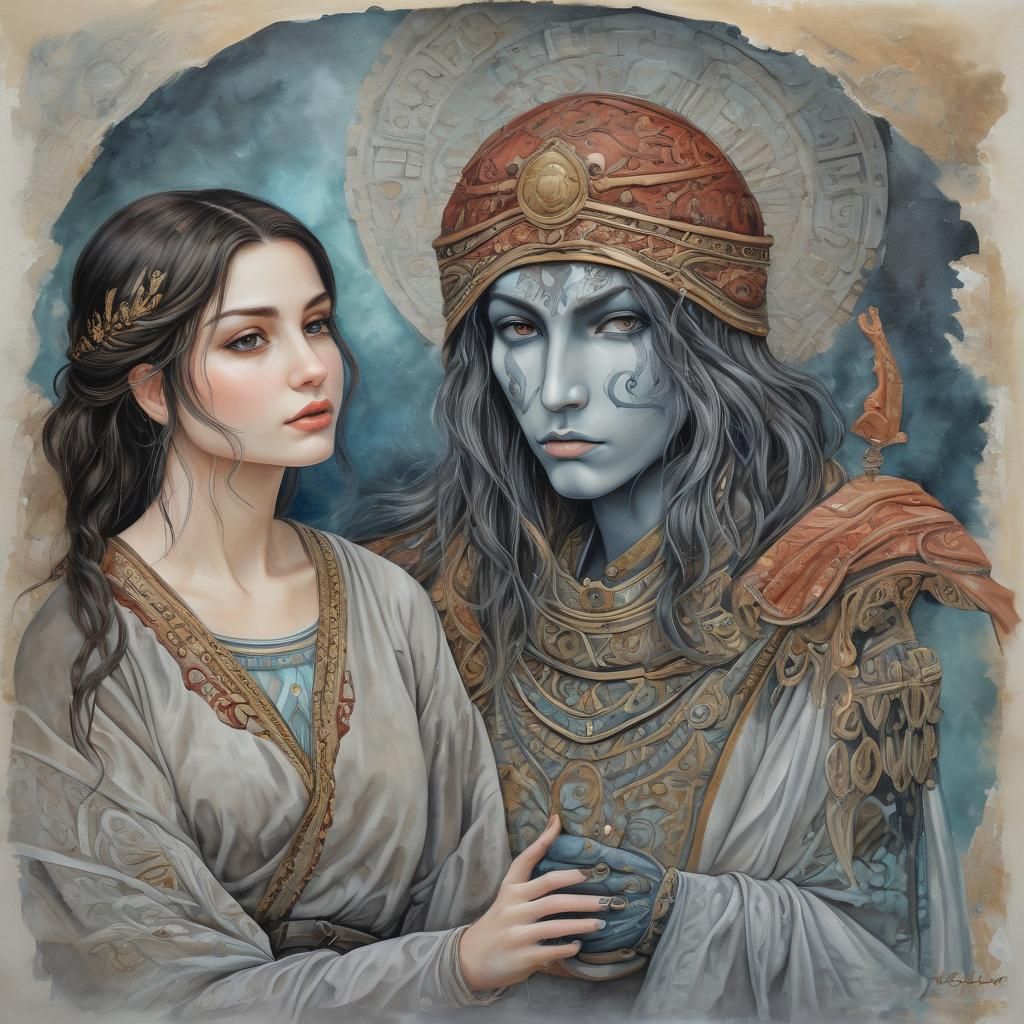 Abstract Dreamscape Painting