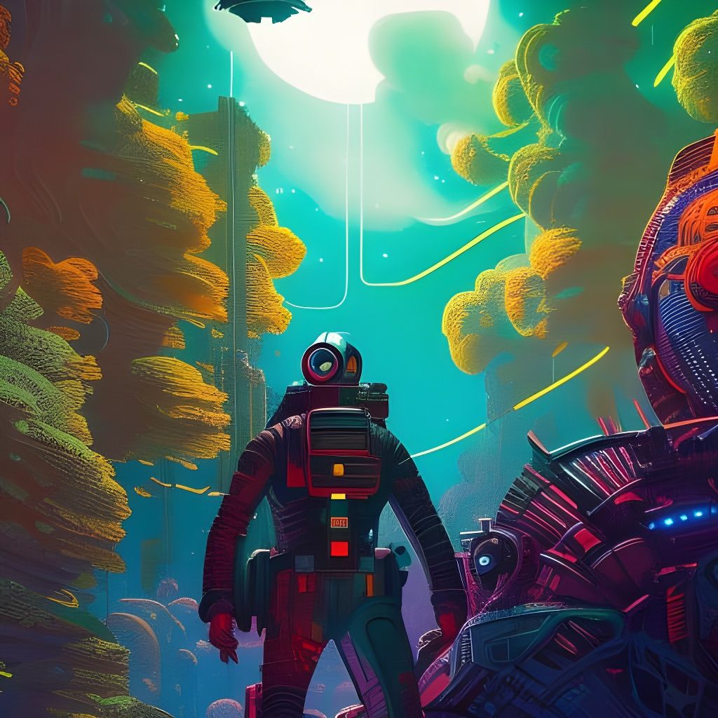 Hyperdetailed Texan Space Cowboy in Galaxy