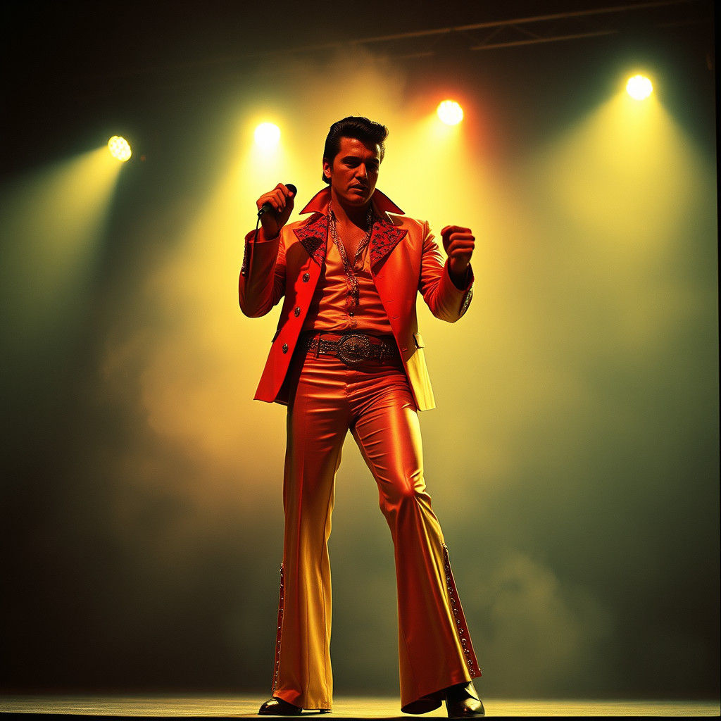 Elvis Presley: King of Rock 'n' Roll on Stage
