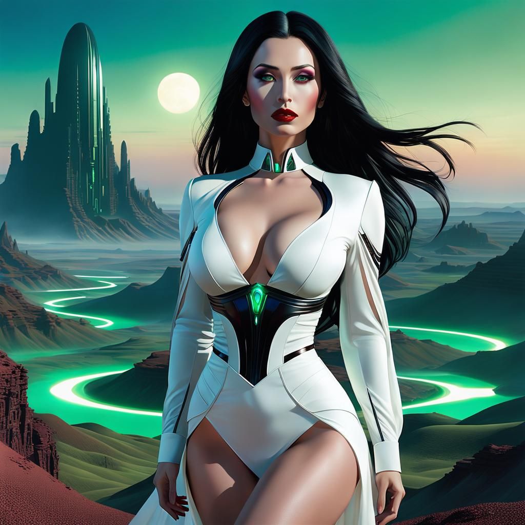 Celenea On The Hills Of Zaxxas Prime