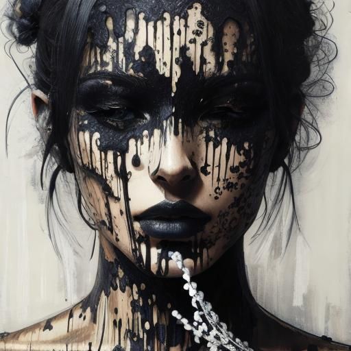 Solid Black Field Generated by AI