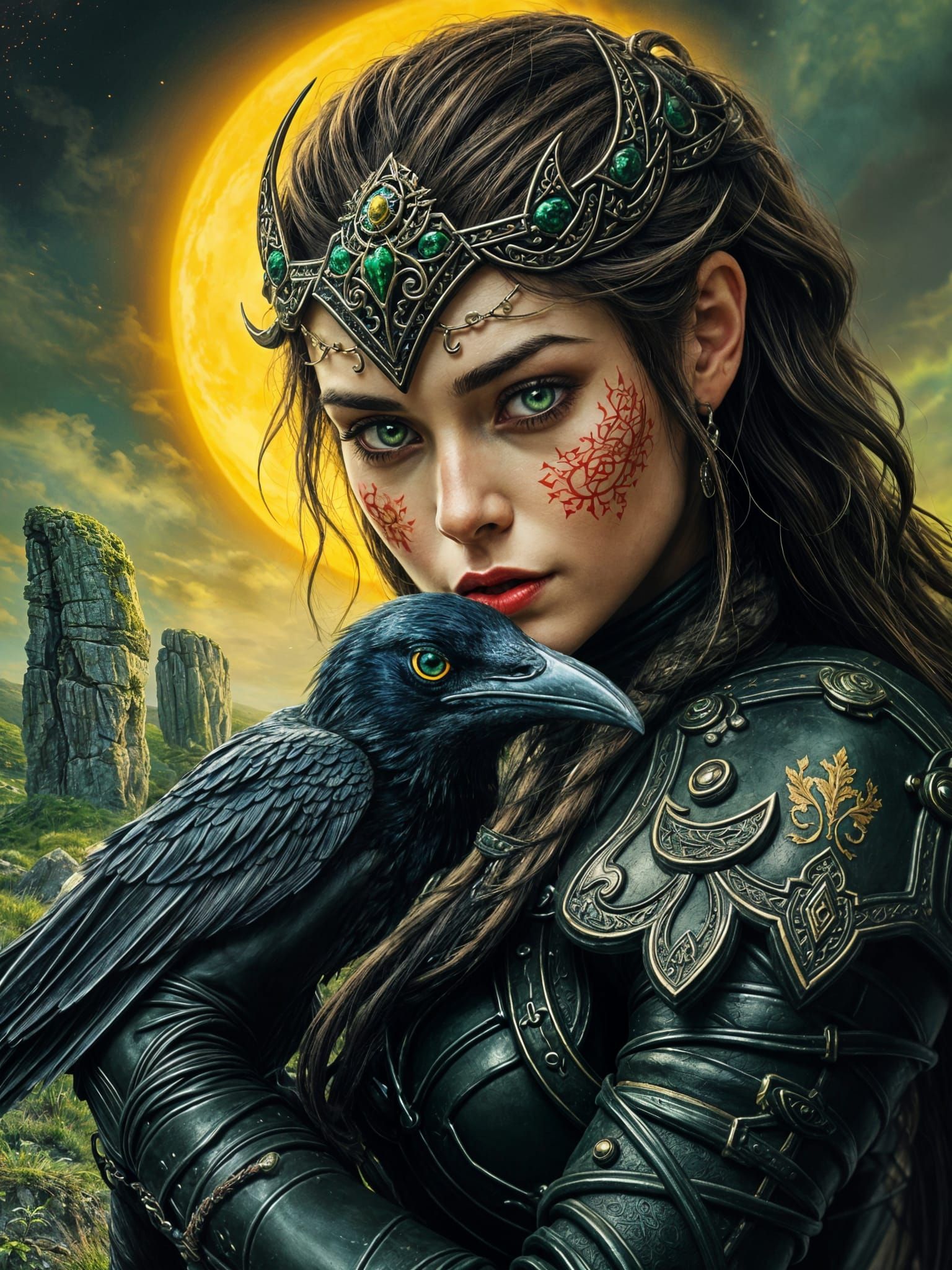 Cerridwen, Welsh Celtic Goddess of The Moon, Rebirth, Transformation, And Inspiration