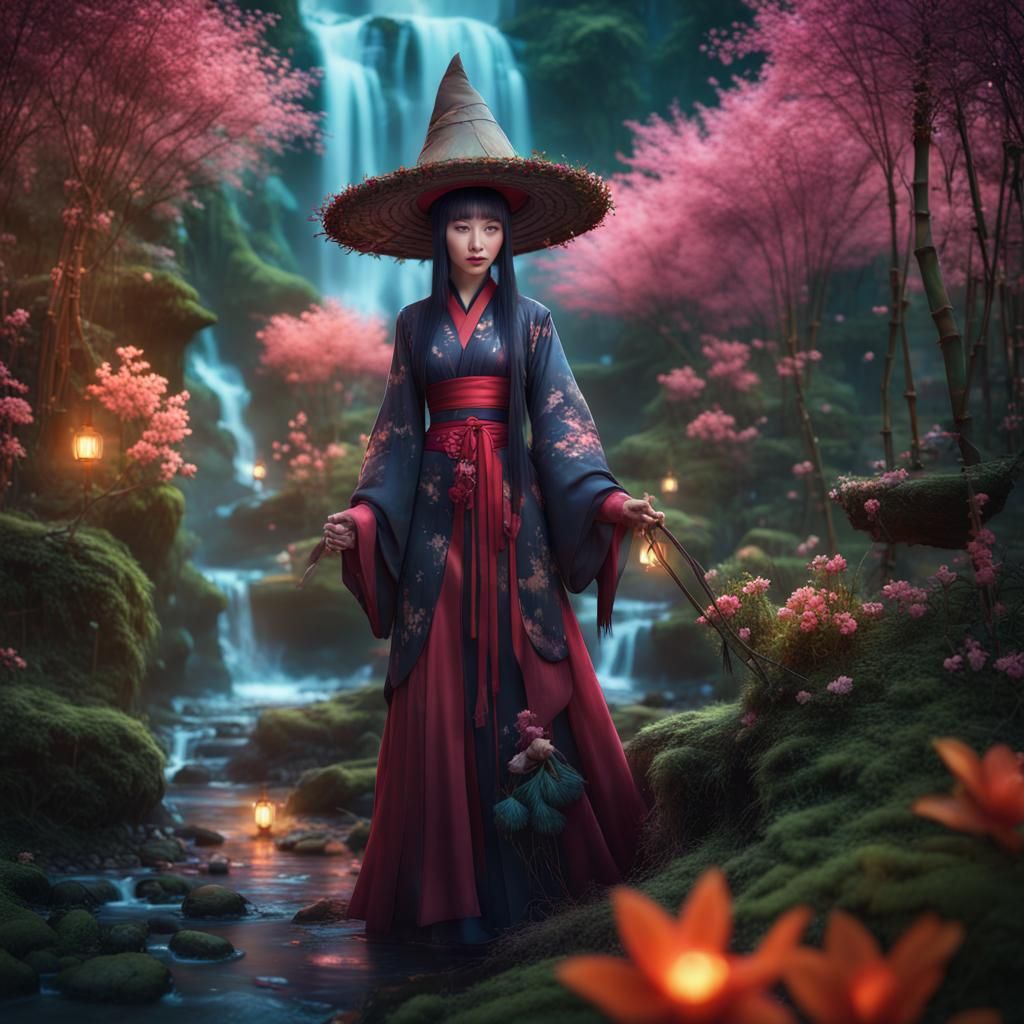 Winona, wicca of the sacred bamboo forest within Sereneland