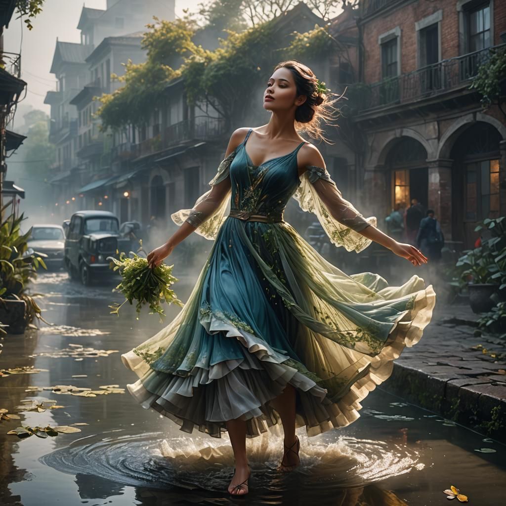 Dance anywhere you want.