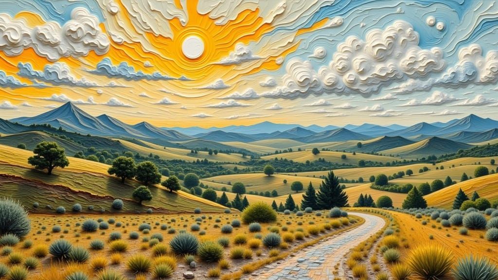 <lora:ImpastoFlux:1.0> <lora:NU The View:1.0>