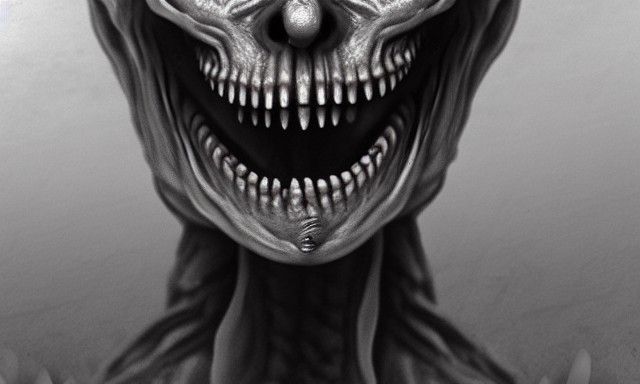 Disturbing Eldritch Ghoul from 1900s Photograph