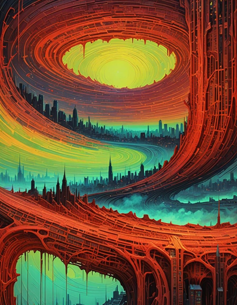 Biomechanical Metropolis with Muscular Buildings and Viscous...