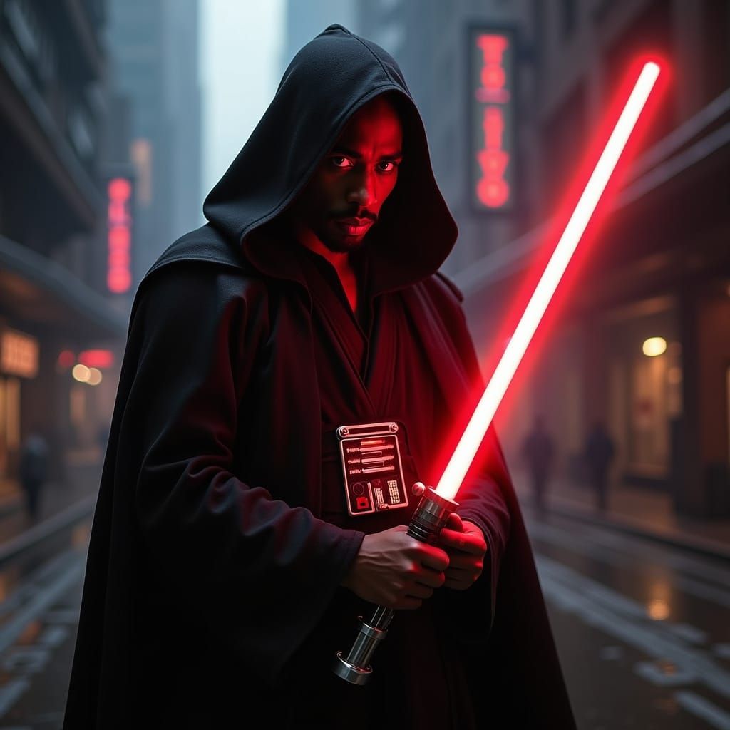 Tupac Shakur as a Sith Lord