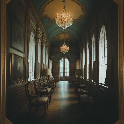 Polish Nobleman in 18th Century Hall: Historical Drama