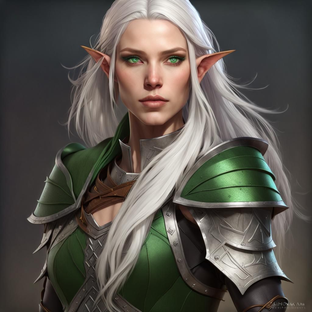 Half-elf woman