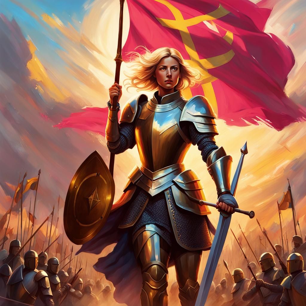Joan of Arc Leads Charge Against Breast Cancer