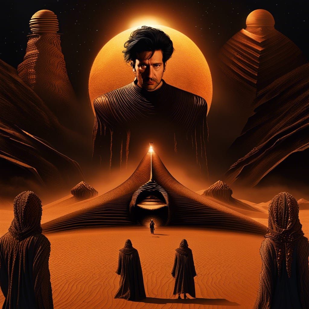 Dune as a Bollywood Musical, Hyperrealistic