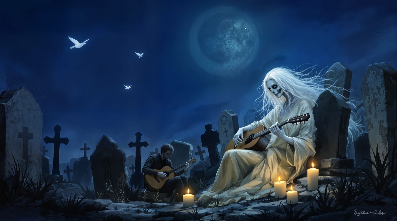 Whispering Serenade Under Starry Skies