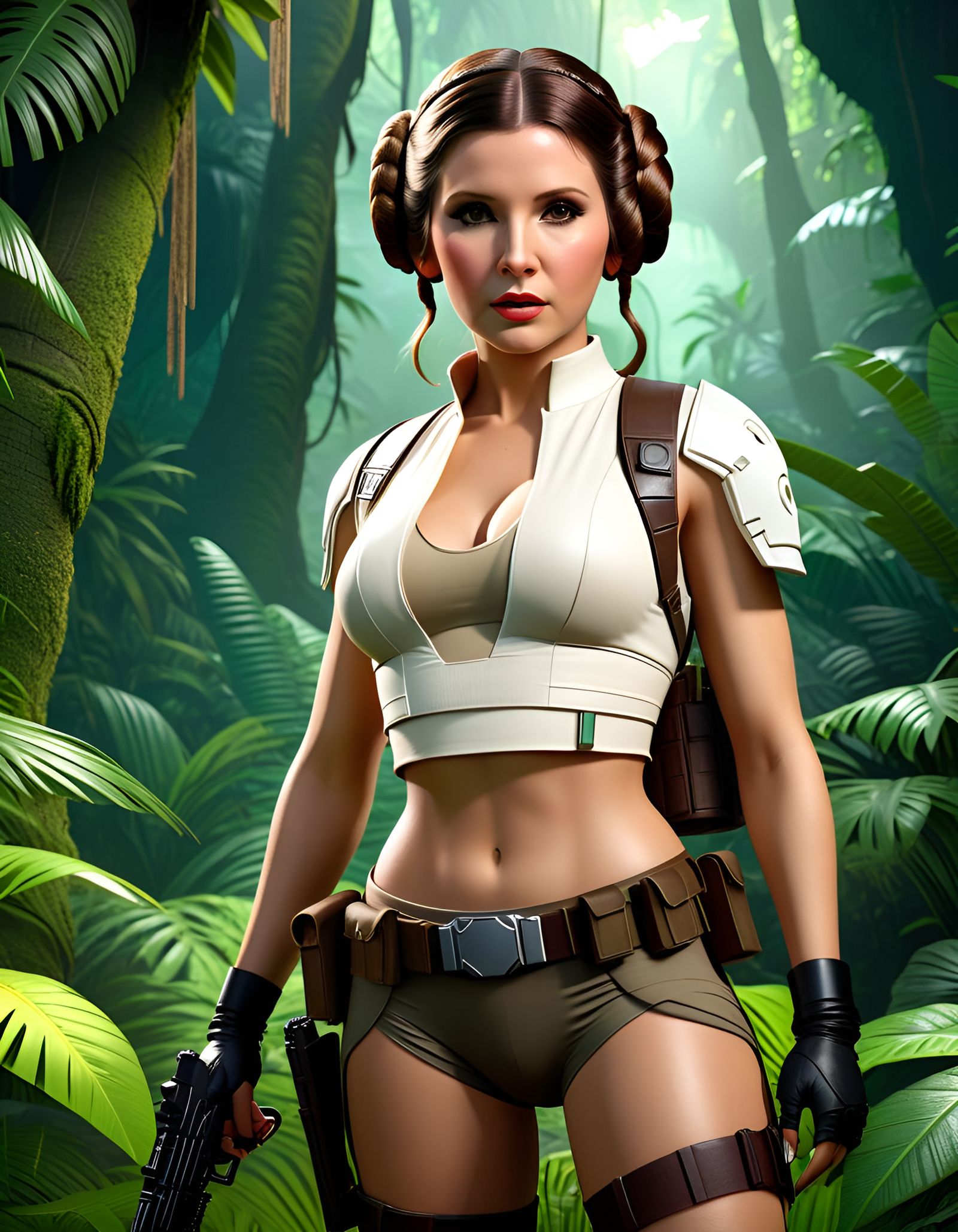Princess Leia / Lara Croft