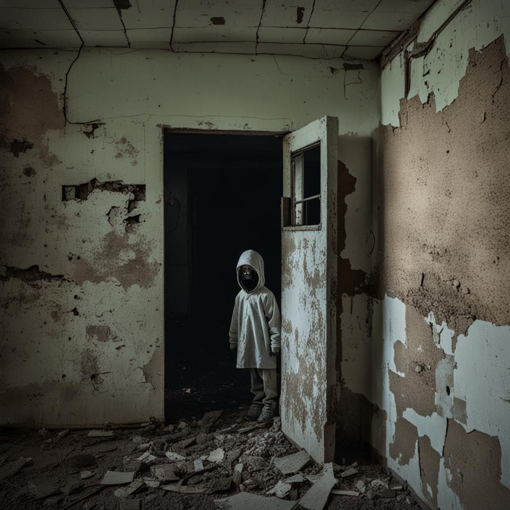 Ghostly Child in Abandoned Hospital
