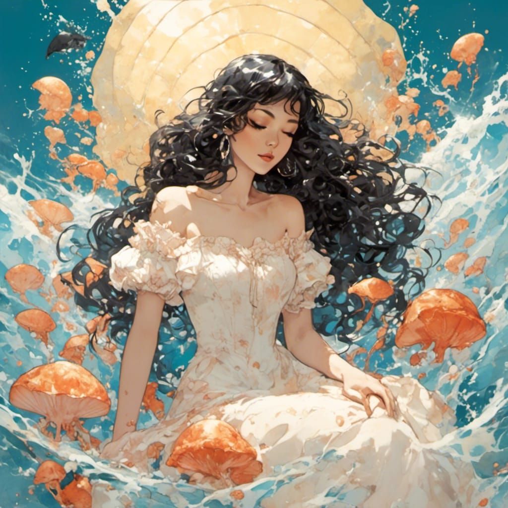 Surreal Graffiti Scene with Dark Undertones