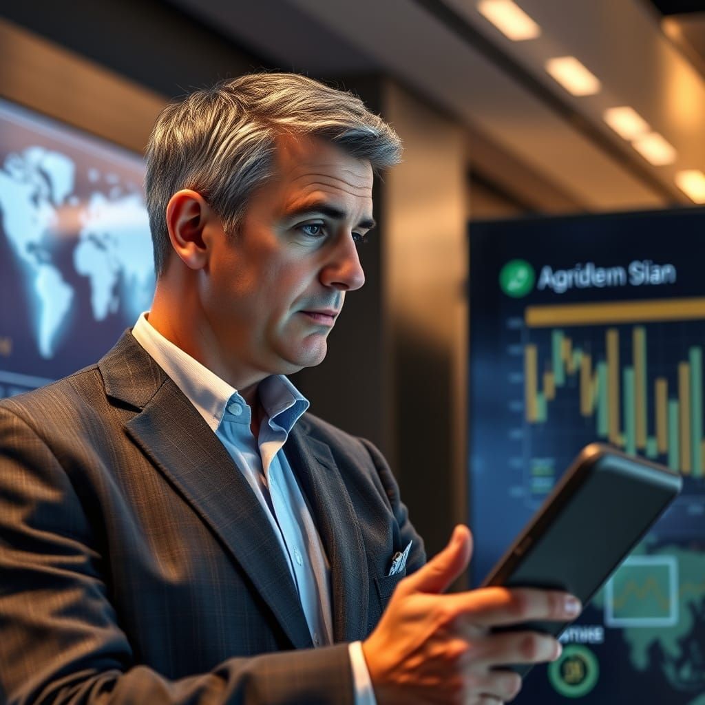 Consultant Advises on International Procurement in Hyperreal...