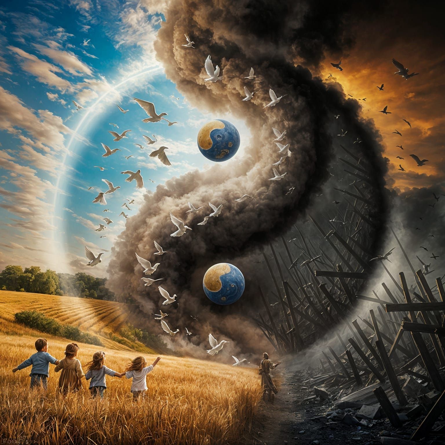 Yin-Yang Division: Peace and War in Fantasy Mist