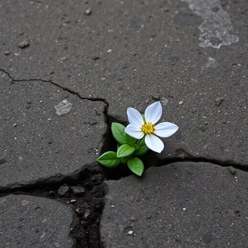 Hope Blooms in Urban Decay