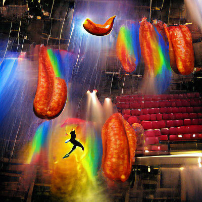 Jumping Rainbow Chorizo Musical