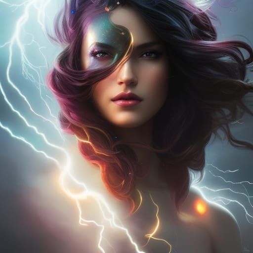 Cosmic lightning whitch