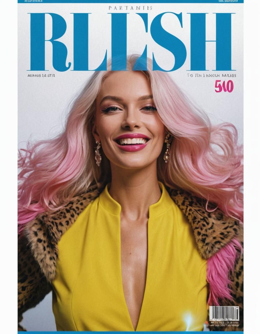 Glamorous Portrait of Simon Templeton in Pop Art Style