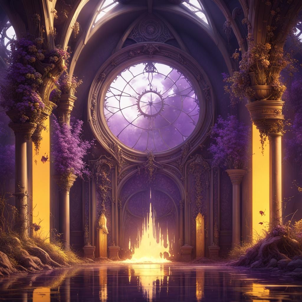 Hyperdetailed Dark Fantasy Landscape in Unreal Engine