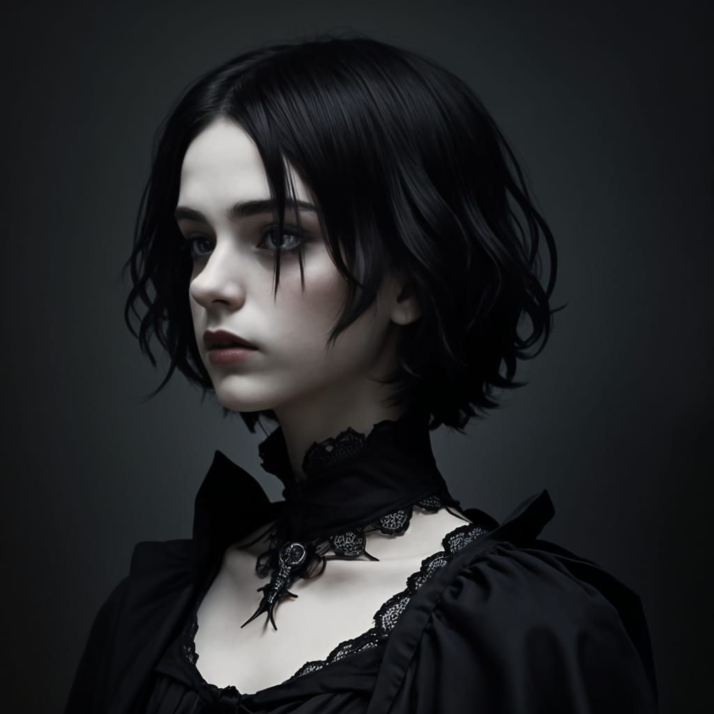 Teenage Boy with Pageboy Haircut